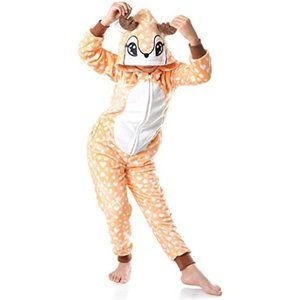 Family Matching Animal Jumpsuit Pajama with Pocket